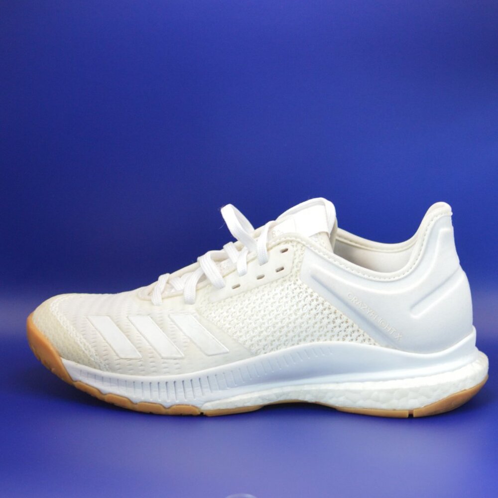 Womens Adidas White Boost Sneakers - Picture 3 of 7